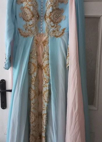 tesettür abiye bebe mavisi - Görsel 3