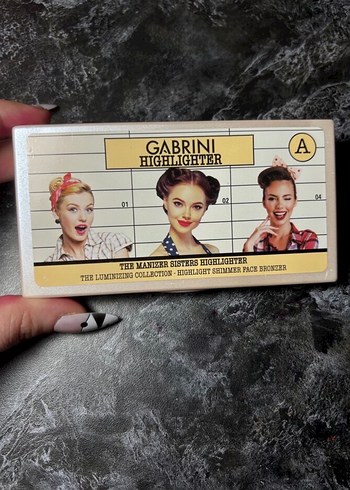 Gabrini Aydınlatıcı 3 renkli highlighter