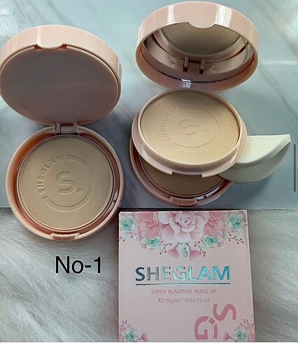 Sheglam 2 katlı pudra