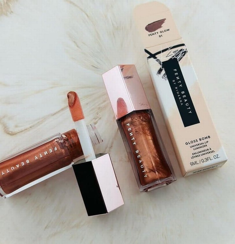 Fenty Beauty Bej Parlak lip gloss - Görsel 2