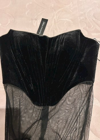 Siyah Uzun Gövdeli Hemşire Korsesi - Görsel 2