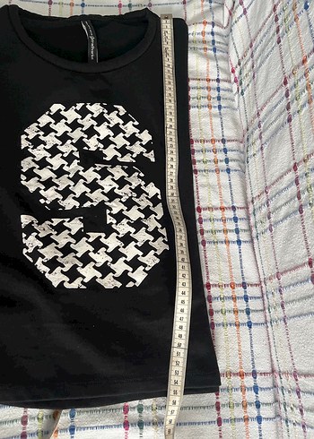 Stradivarius Siyah Baskılı Kadın Sweatshirt - Görsel 3