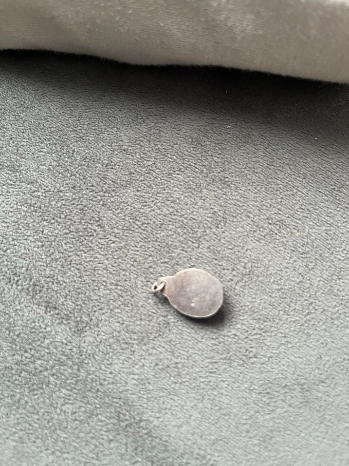 Akik taşlı gerçek hümüş Kadın Kolye Ucu - Görsel 2