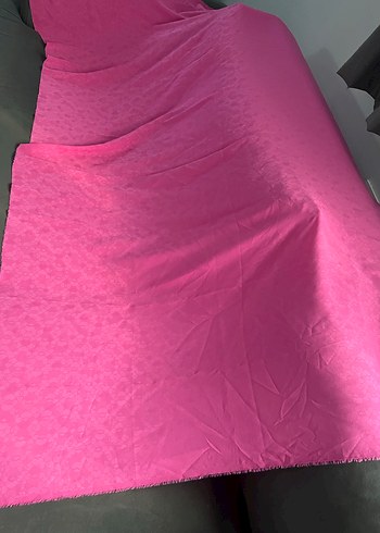 Parlak Pembe Kadın floş Kumaş - Görsel 2