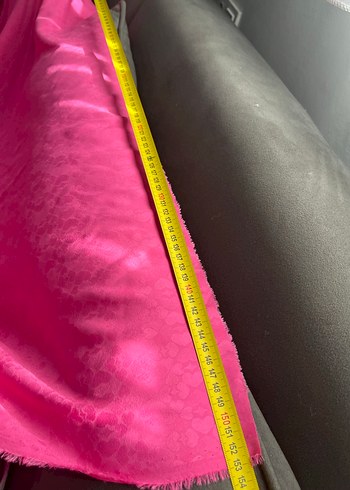 Parlak Pembe Kadın floş Kumaş - Görsel 3