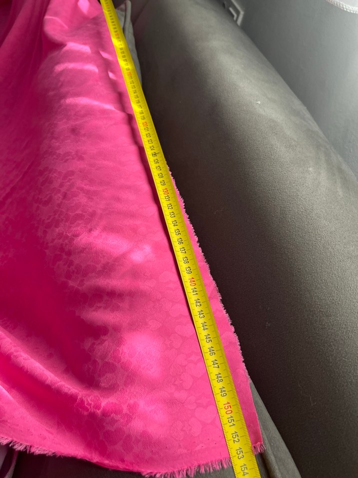 Parlak Pembe Kadın floş Kumaş - Görsel 3