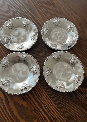 Alman gümüşü çay tabağı - Görsel 2