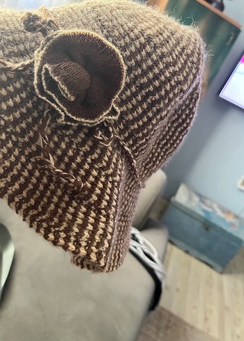 Bay şapkacı  angora  Kadın Şapka - Görsel 2