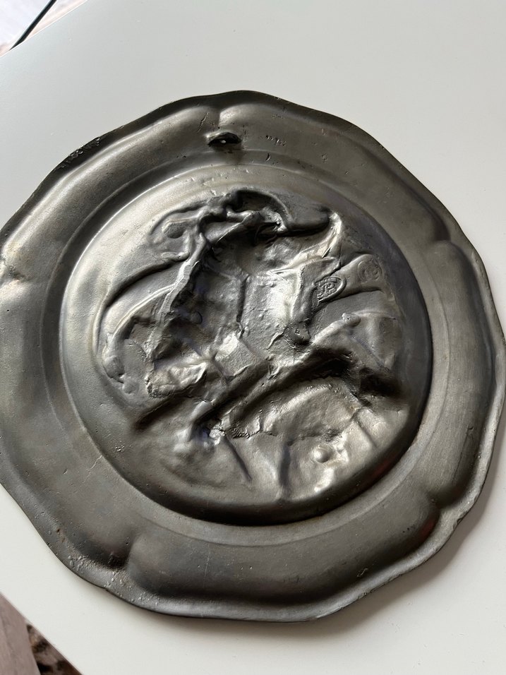 Vintage duvar tabağı - Görsel 4