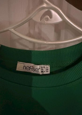 Kadın Yeşil Salaş Elbise - Görsel 3