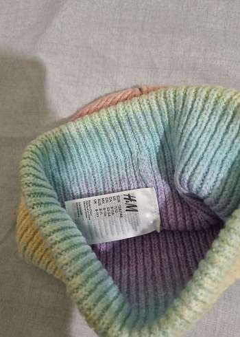 Pastel Renkli Örgü Kadın Bere ve şapka - Görsel 2