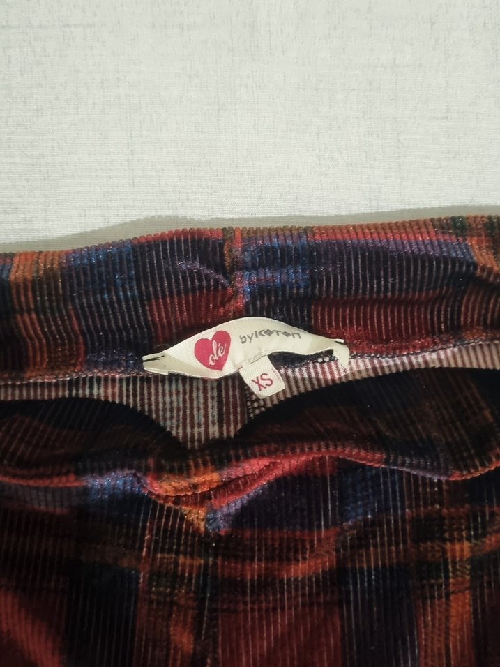 Kadın Kahverengi Pilili Salaş ispanyol  Pantolon - Görsel 2