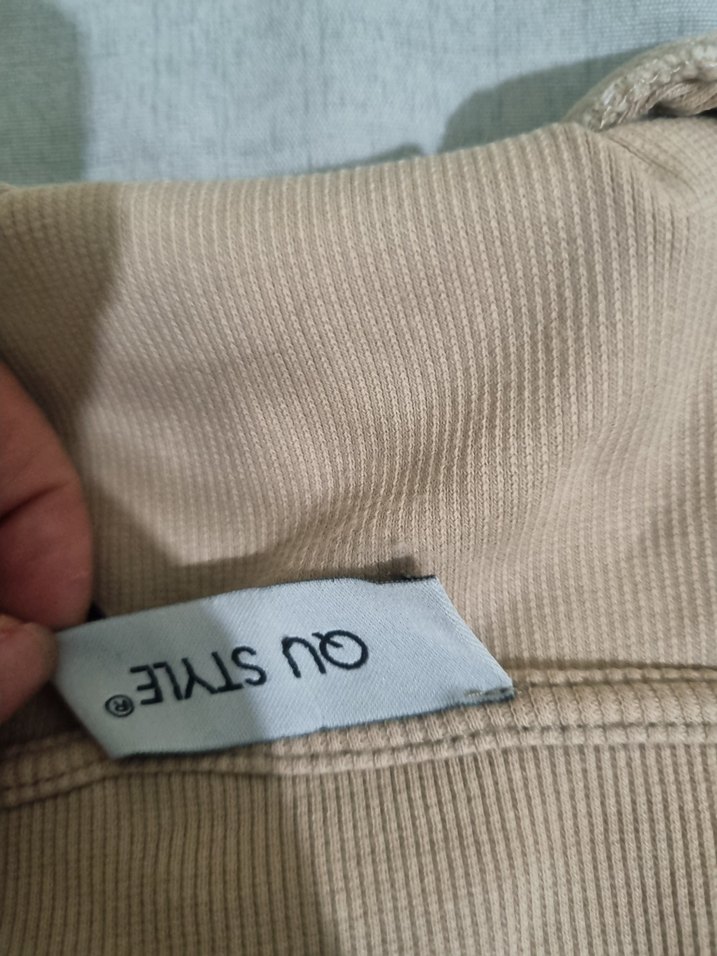 kısa kollu mini üst - Görsel 3