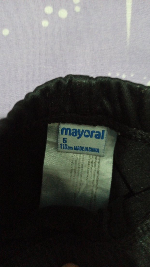 Parlak siyah kız çocuk tayt - Görsel 2