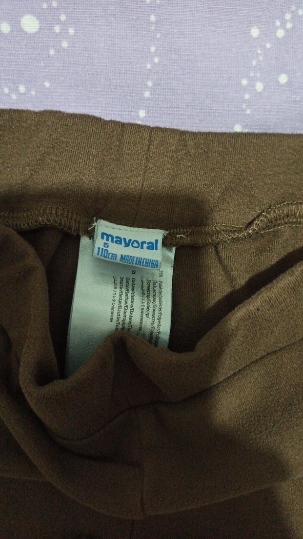 Kahverengi Kadın Tayt Midi Boy - Görsel 2