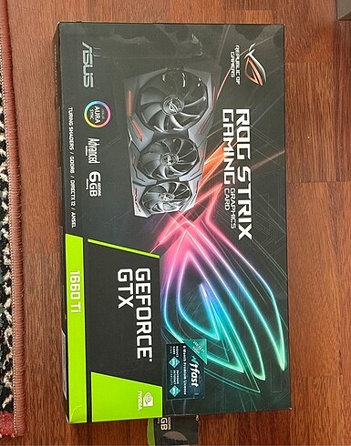 Rog strix 1660ti Ekran Kartı neredeyse her oyunu açar.