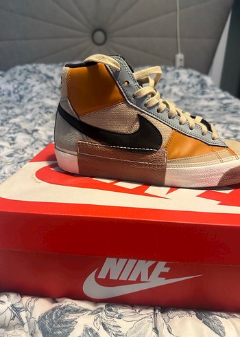 Kahverengi Laced Sneakers Wedge - Görsel 2