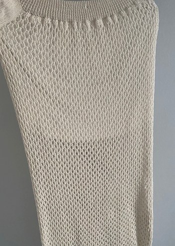 Bej Örgü Kadın etek - Görsel 2