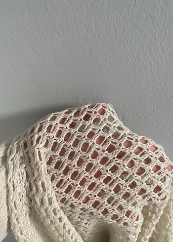 Bej Örgü Kadın etek - Görsel 3