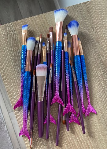 Mor Denizkızı Makyaj Fırça Seti - Görsel 2
