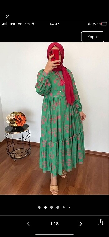 Fushya elbise