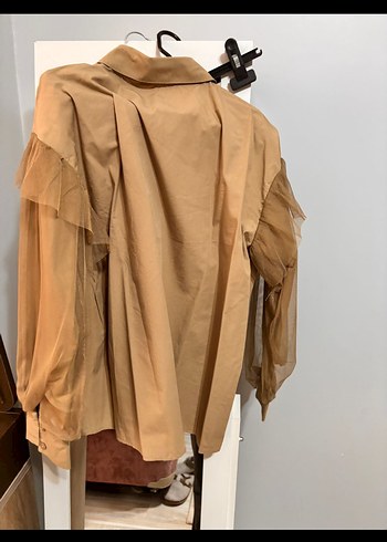 2 Balon kol detaylı gömlek - Görsel 3