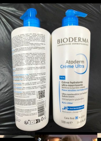 Bioderma Atoderm Créme Ultra 500ml Kuru Ciltler