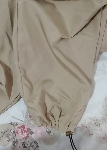 Trendyol & Milla Bej Rahat Kesim Keten Kadın Pantolon