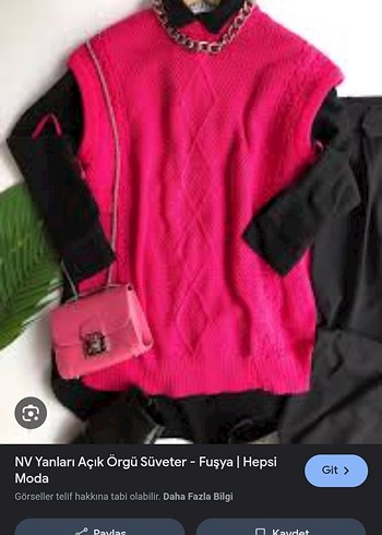 Pembe Boğazlı Örgü Kadın Kazak