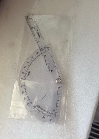 Açılır Plastik Gönye Cetvel