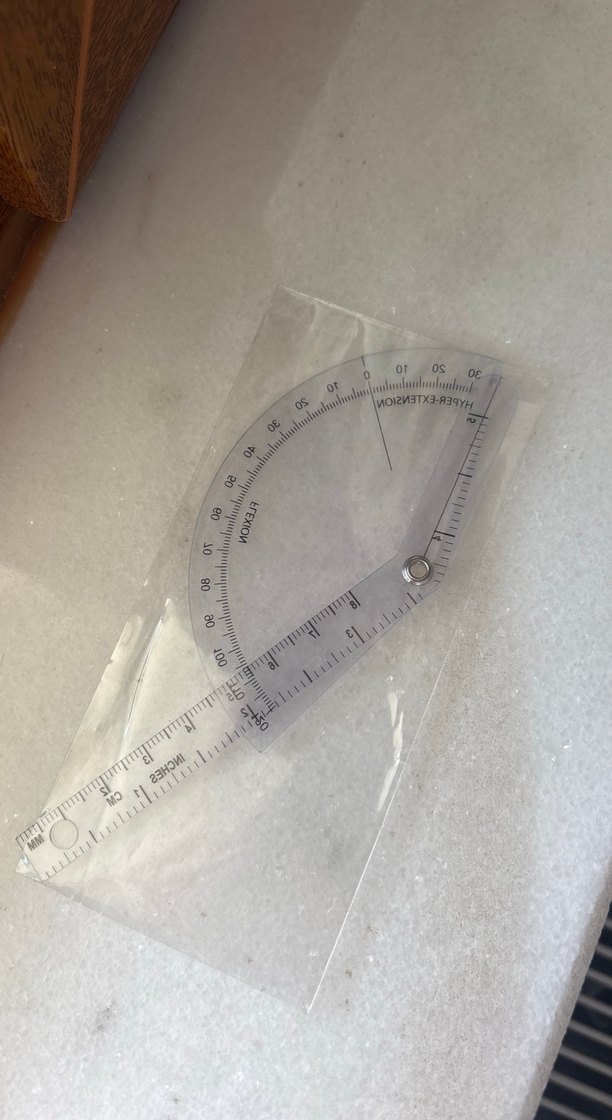 Açılır Plastik Gönye Cetvel - Görsel 2