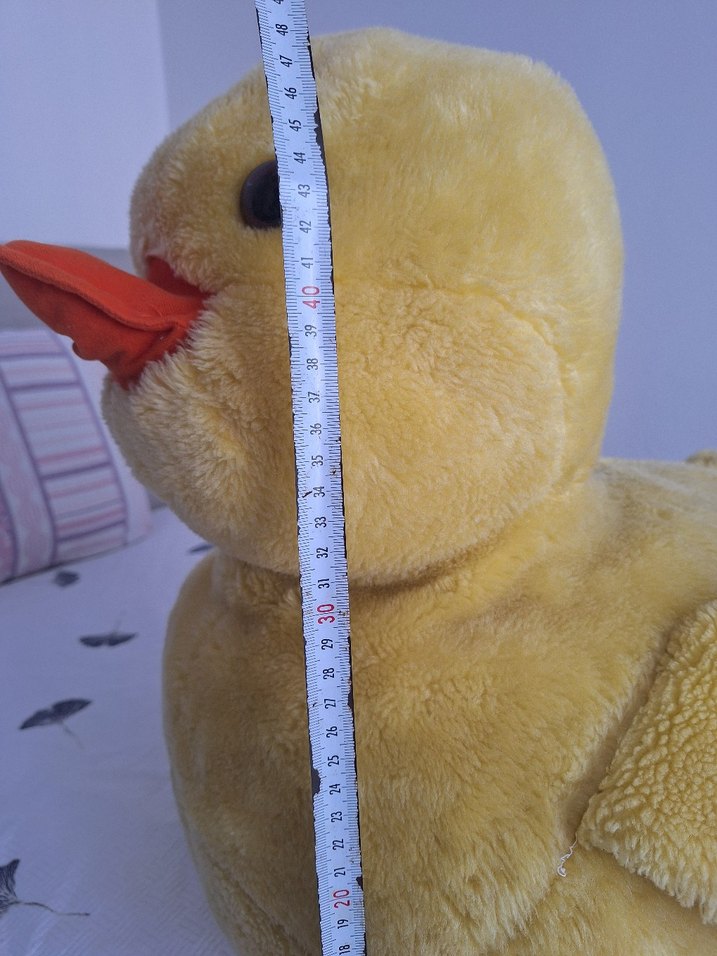 Sarı Peluş Ördek Oyuncak - Görsel 3