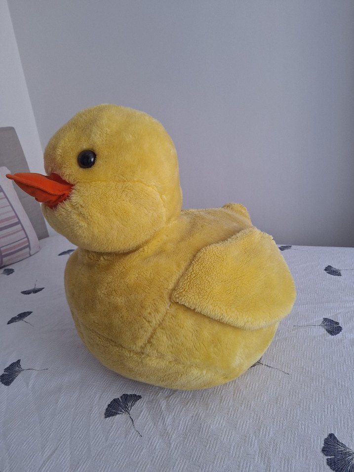 Sarı Peluş Ördek Oyuncak - Görsel 2