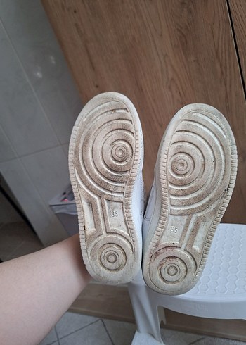 Galatasaray Baskılı Beyaz Erkek Çocuk Spor Ayakkabı - Görsel 6