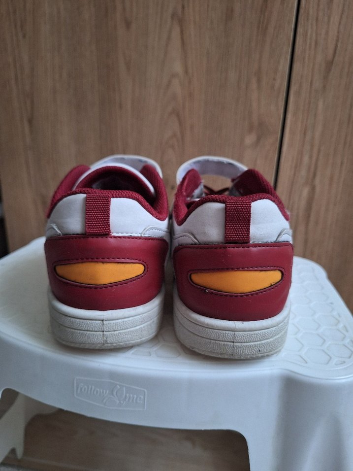 Galatasaray Baskılı Beyaz Erkek Çocuk Spor Ayakkabı - Görsel 4