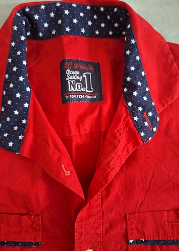 Düğmeli Kırmızı Hamile Midi Ceket - Görsel 3