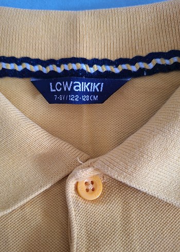 Erkek Çocuk Kısa Kollu Düğmeli Polo Tişört - Görsel 2