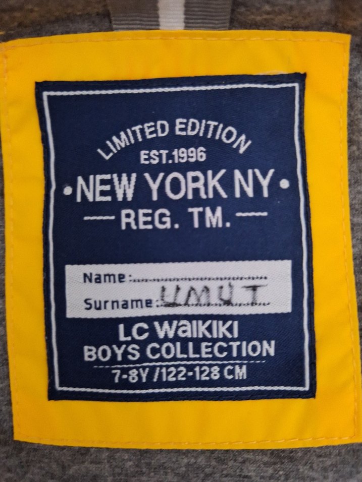 Sarı Kapüşonlu Erkek Çocuk Yeleği - Görsel 3