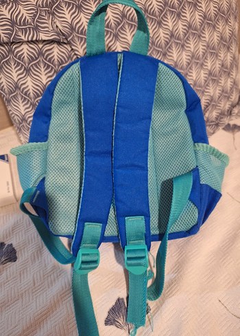 Renkli Mavi Çocuk Okul Çantası - Görsel 3