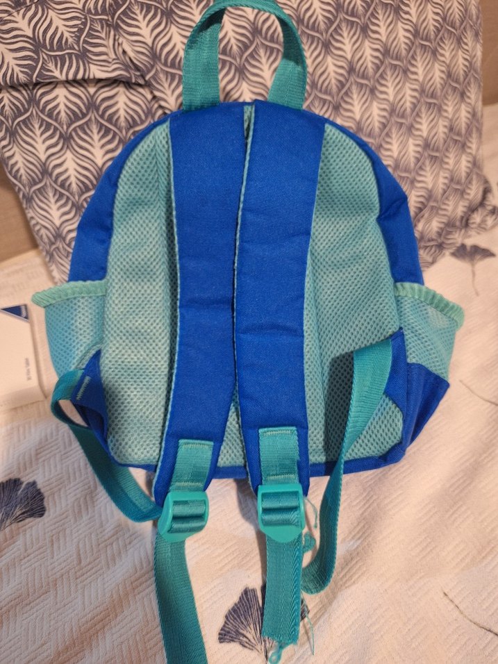 Renkli Mavi Çocuk Okul Çantası - Görsel 3