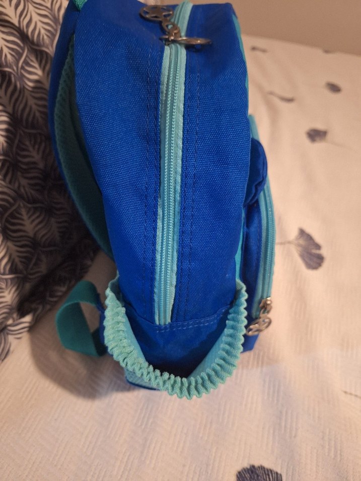 Renkli Mavi Çocuk Okul Çantası - Görsel 2