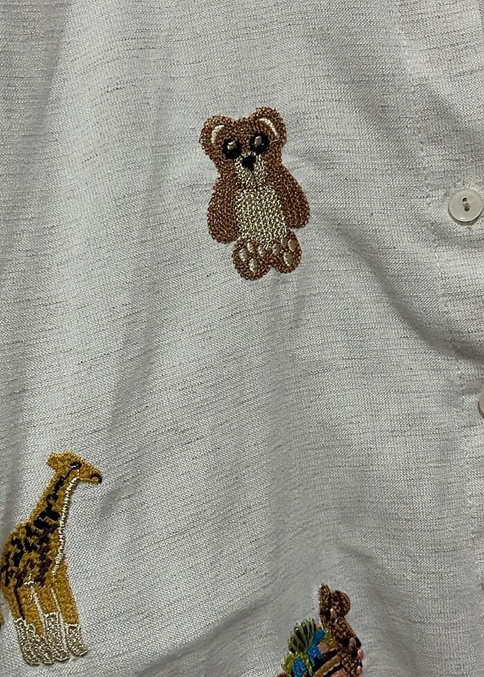 Vintage Tarzı Nakışlı Gömlek ? 36/38 Beden Uyumlu - Görsel 4