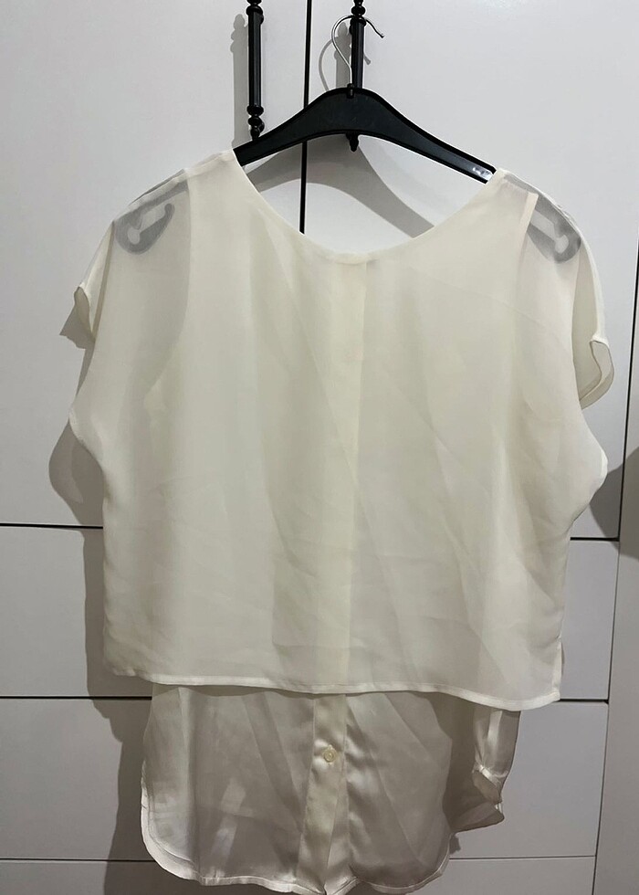 Polo Garage Şifon Üst Saten İç Astarlı - Görsel 5