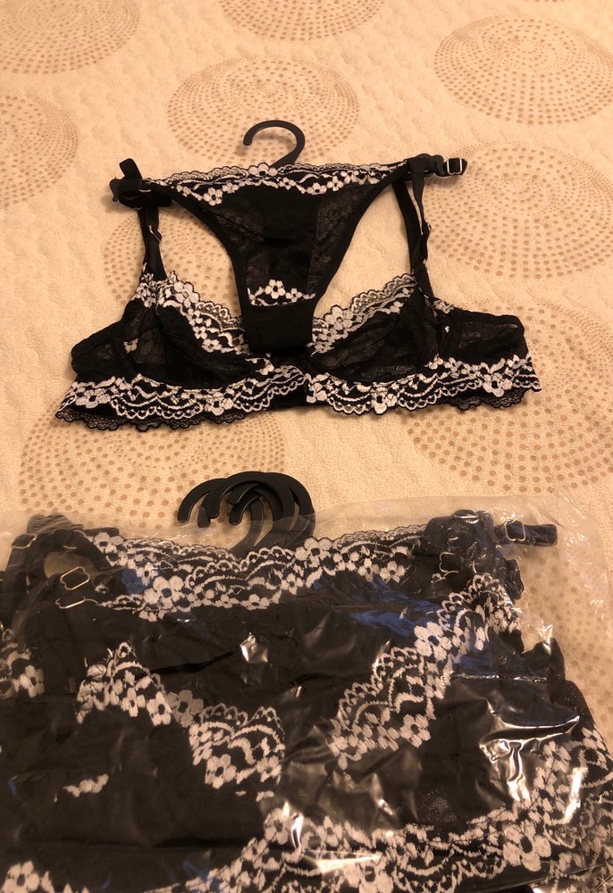 Nakışlı Siyah Gotik Parisian Sütyen 75 beden - Görsel 2