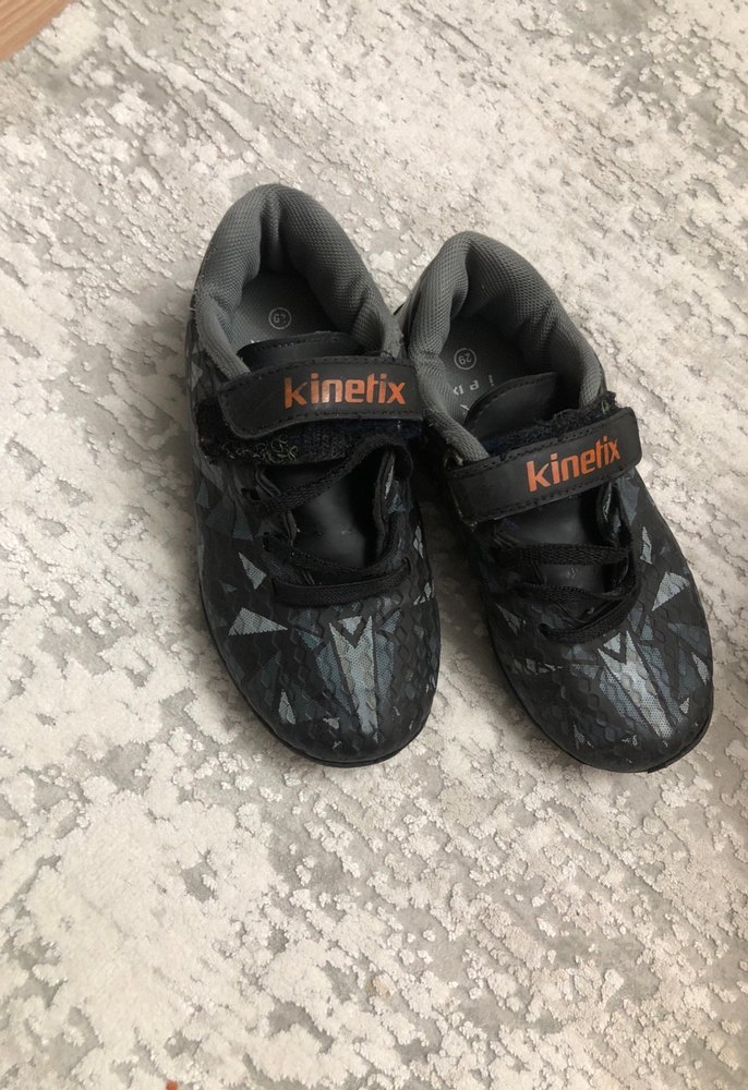 Erkek Çocuk Gri Yılan Desenli Kinetix Spor Ayakkabı - Görsel 2