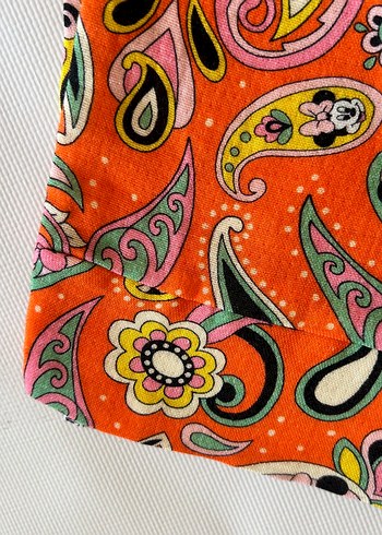 Renkli Retro Desenli Midi çocuk Pijama Takımı - Görsel 5