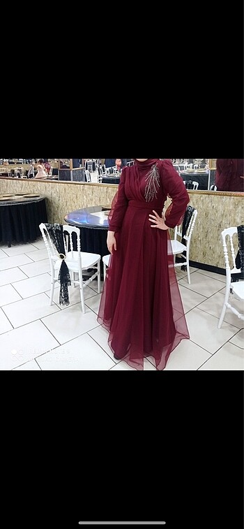 Bordo abiye