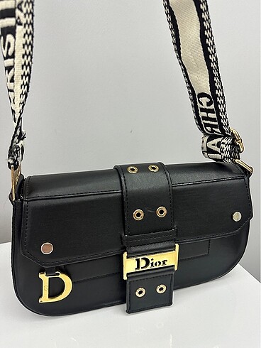  Beden siyah Renk Christian Dior Model Çanta