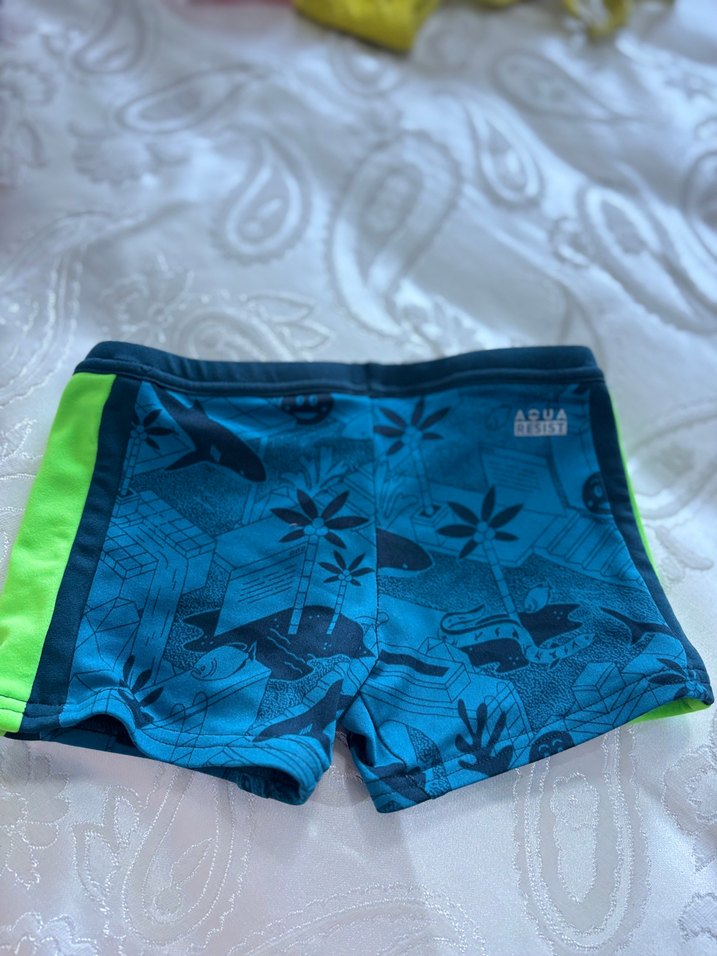 NABAIJI Desenli Erkek Çocuk Mayo Şortu - Görsel 2