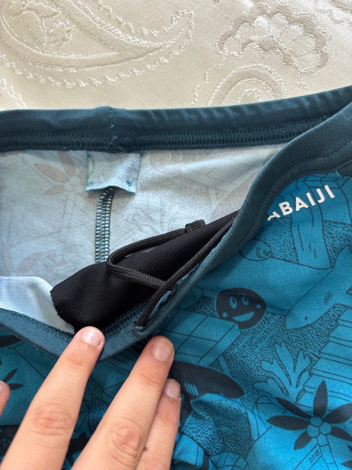 NABAIJI Desenli Erkek Çocuk Mayo Şortu - Görsel 4